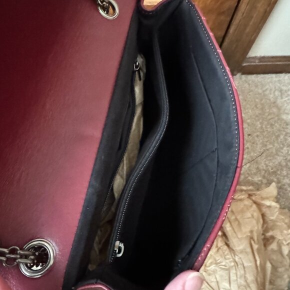 NWT Chiara Ferretti Ruby Leather Shoulder/Crossbody Bag - Picture 14 of 14